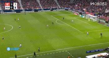 边路超跑！西蒙尼边路断球再过一人，倒三角助功  阿尔马达破门