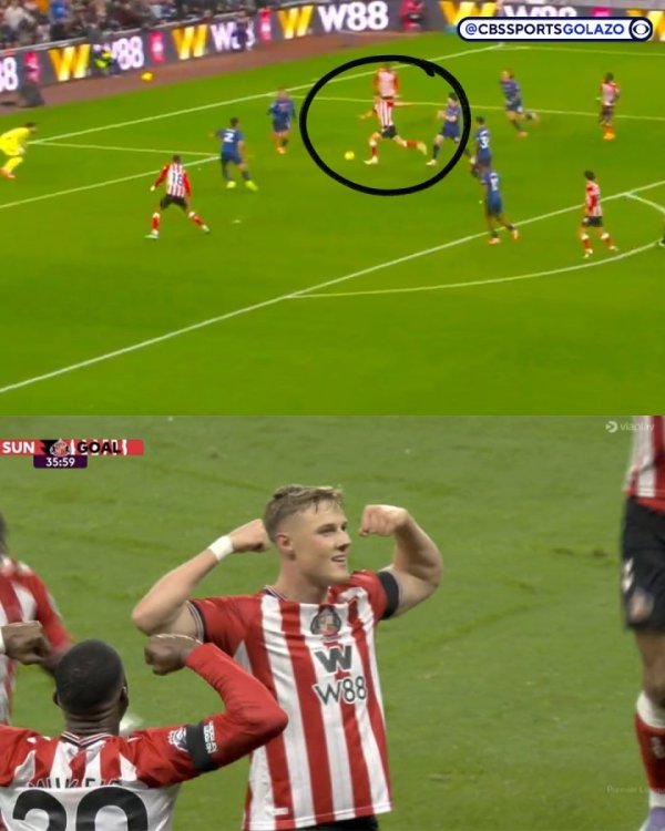 巴拉德是本赛季英超攻破枪手第4人 比肩索博、哈兰德、沃尔特马德