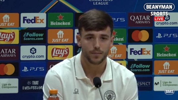 尼科-冈萨雷斯：来曼城和瓜帅共事是理想  成真 偶像是布斯克茨